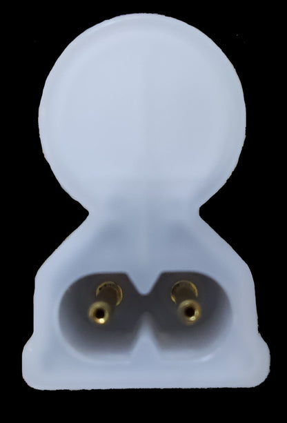 Ecolum T5 LED batten 4W 220V daylight fixture with dual pin connectors for easy installation