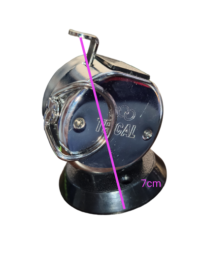Tactical Counter 4 Digits gameplay accessory with clear casing and suction base measuring 7cm