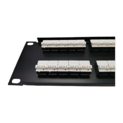 AMP Telephone Patch Panel RJ11 50 Port for efficient network organization and connectivity