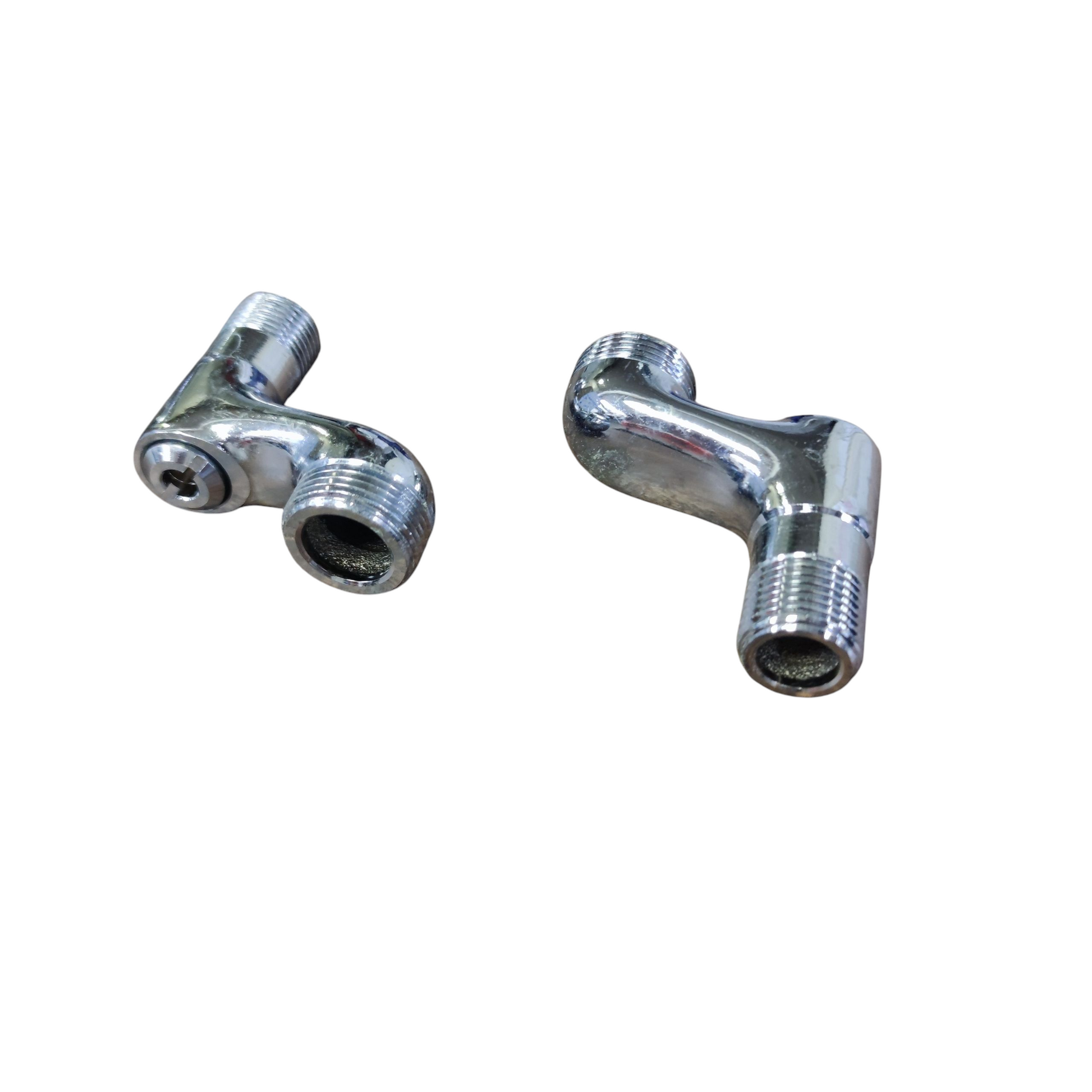Meco Bath Mixer with Telephone Shower Head A-320N chrome connectors for bathroom plumbing