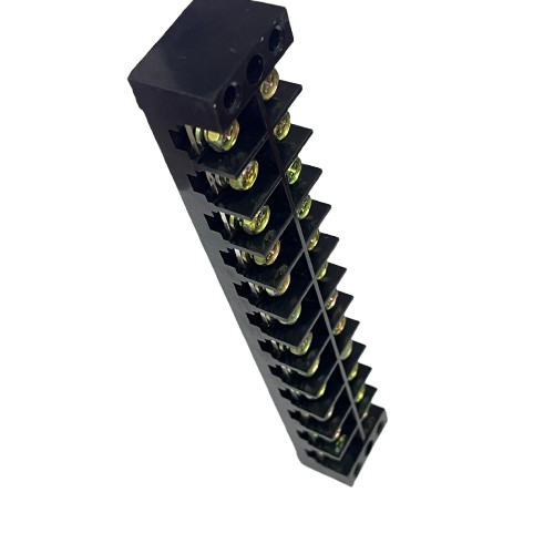 Grippes 60A terminal block 600V with multiple connection points for electrical circuitry