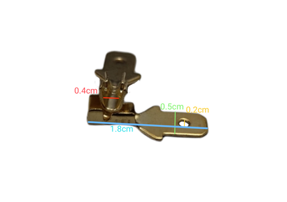 Terminal Lugs Connector Type Male and Female Gold Plated Electrical Circuitry Part for Reliable Connections