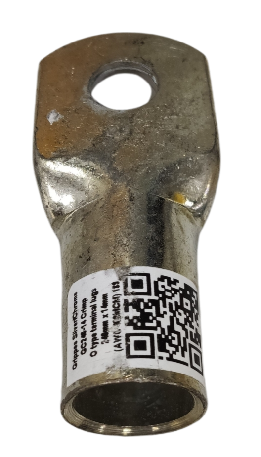 Grippes short barrel 1 hole terminal lugs 175mm to 200mm for secure electrical connections