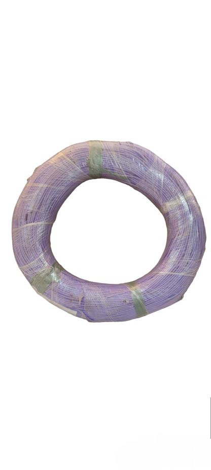 Roll of purple TF Wire 0.30mm 1 Roll for electrical wiring and connections