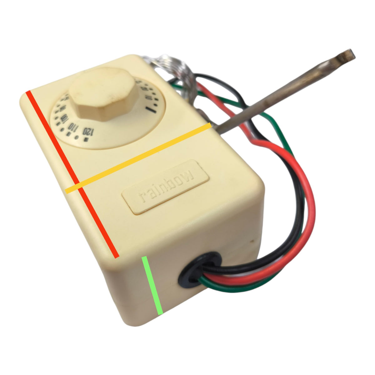 Thermostat Surface Type 0-120 Degrees Celsius 16A 220V