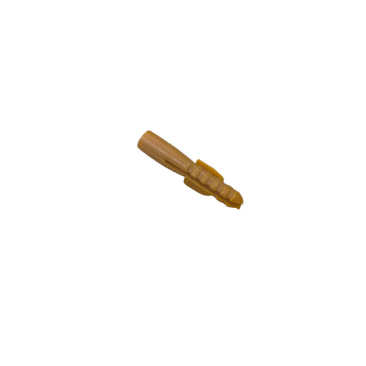 Brown plastic wall anchor plug Tox 6mm x 3cm from China for masonry and drywall fixing construction materials