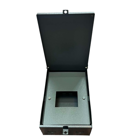 America Nema 3R Panel Board Housing for GE TQC 3 Pole Bolt-on Circuit Breaker