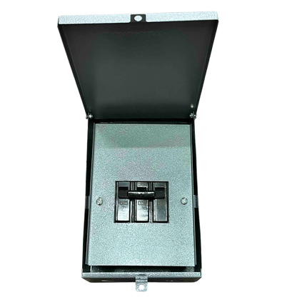 America Nema 3R Panel Board Housing for GE TQC 3 Pole Bolt-on Circuit Breaker
