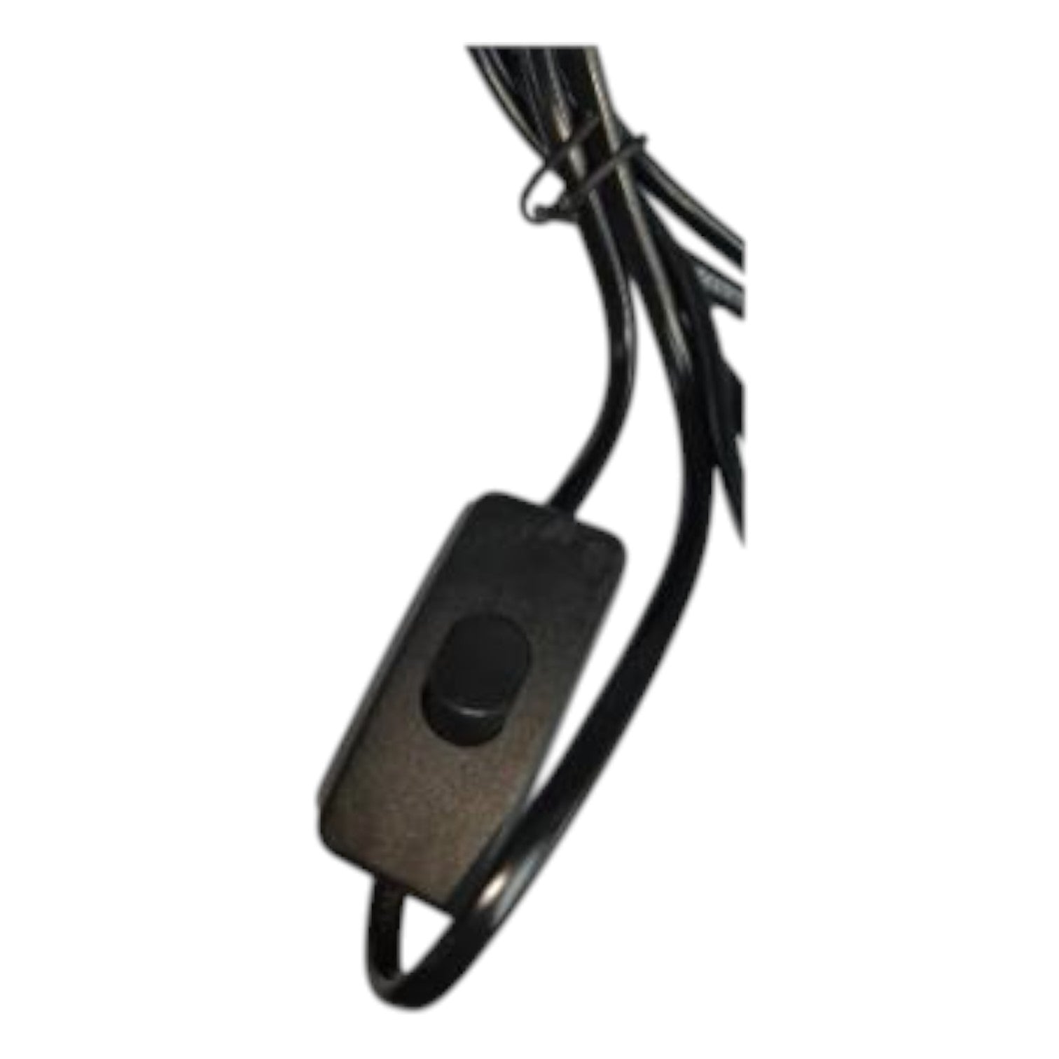 Denko Black Decorative Light Switch with Easy Push Button Control for Seasonal Decor