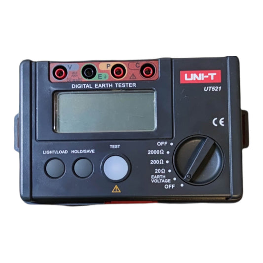 UNI-T Digital Earth Leakage Tester UT521 with LCD display and multiple testing functions