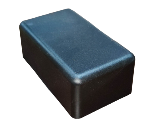Electx Electrical Supply black project enclosure box for electronics 128mm x 75mm x 48mm DIY Plastic Box
