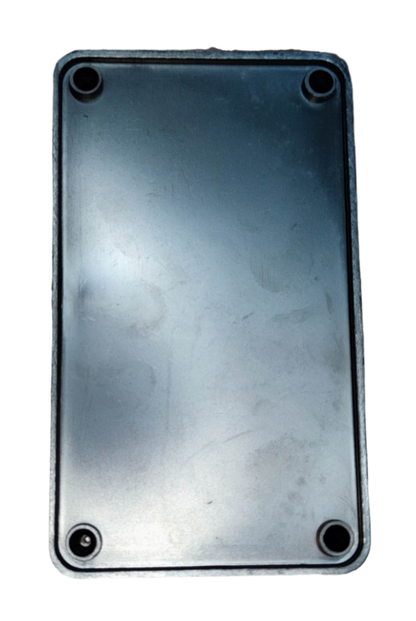 Electx Electrical Supply 128mm x 75mm x 48mm DIY Plastic Box black rectangular enclosure with four screw bosses