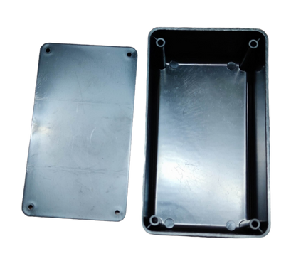 Electx Electrical Supply 128mm x 75mm x 48mm DIY Plastic Box rectangular electronics enclosure with screw posts