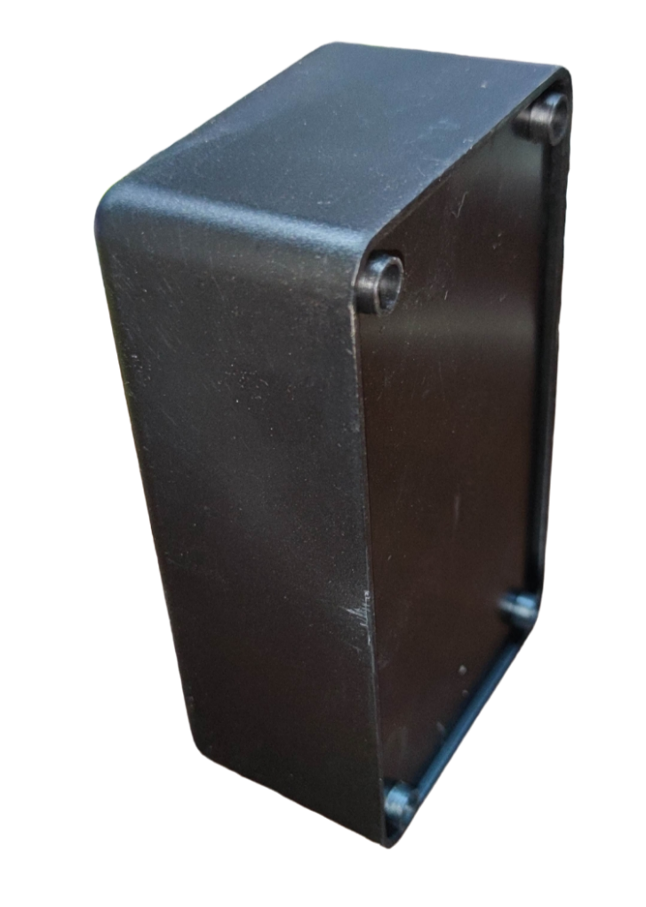 Electx Electrical Supply black electronics enclosure 128mm x 75mm x 48mm DIY Plastic Box ideal for DIY projects