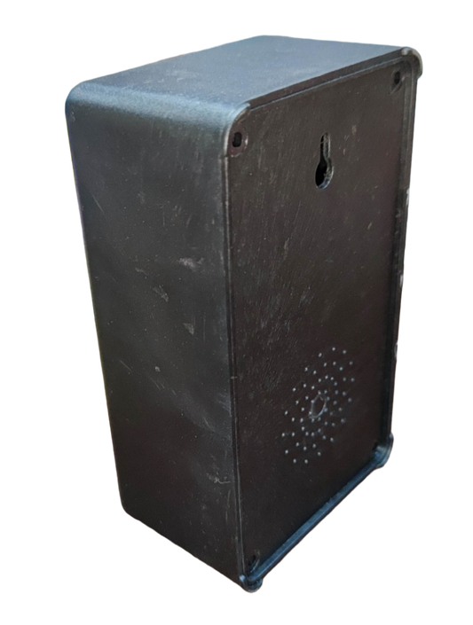 Electx Electrical Supply black plastic electronics enclosure with keyhole mount and vent holes DIY Plastic  Box Kit Assenbly