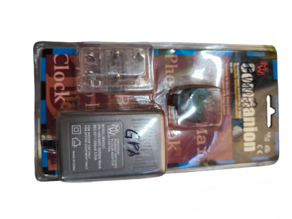 Companion Universal Primary Switching Adaptor with Multiple Plug Options for Versatile Charging