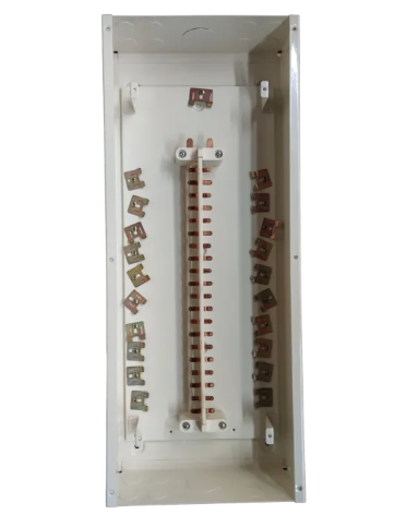 Chint electrical panel with 20 branches 2 pole miniature circuit breaker slots for wiring connections