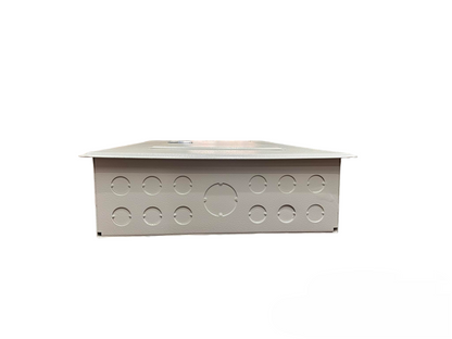 Koten and Taiyou 200A panel board with circuit breakers in beige metal casing for electrical safety