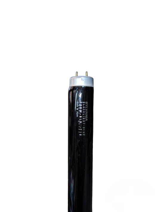 Denko 20W T10 black light fluorescent tube compact fluorescent bulb with two pin ends