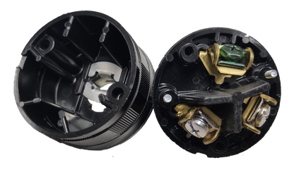 Electx Electrical Supply 30A twist lock plug 250V showing internal wiring and components