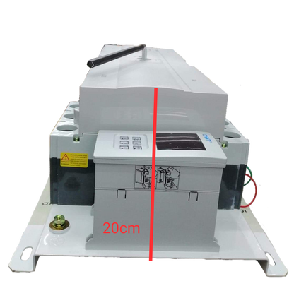 Chint automatic transfer switch 630A electrical circuitry component with control panel and mounting base