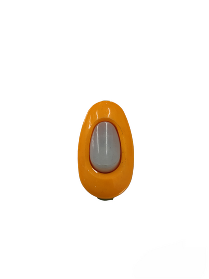 Hanging Switch 6A 250V Yellow power switch with orange body and white button from China