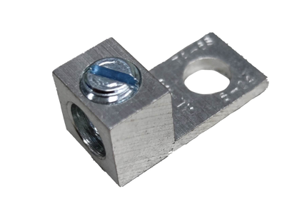 Electx Electrical Supply Mechanical Lugs 1 Hole 14mm AWG 6 aluminum one hole lug with set screw