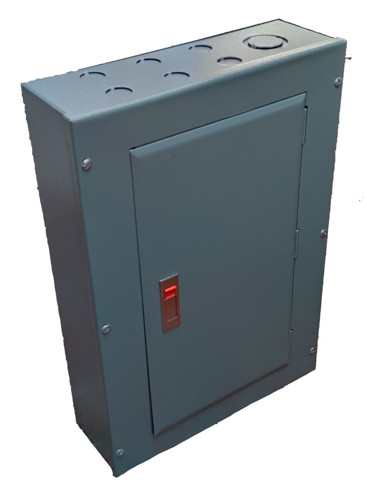 Electx Electrical Supply Panel Board TQD Main 2 Pole 8 Branches metal electrical enclosure box with switch