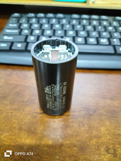 Mallory Motor Starting Capacitor 200-240UF 110/125 VAC