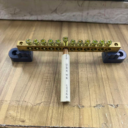 Grounding Terminal Bars, Grounding Terminal, Grounding Bus Bars 4 Holes, 6 Holes, 8 Holes, 10 Holes, 12 Holes, Grounding Bus Bars