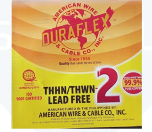 Duraflex 3.5mm THHN AWG 12/7 THWN Blue - Per Meter