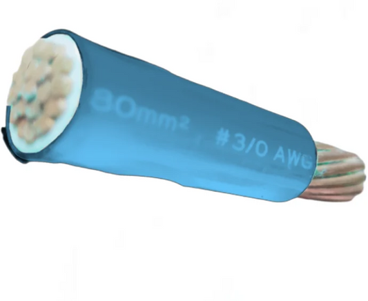 Duraflex 80mm THHN AWG 3/0 THWN Blue- Per Meter