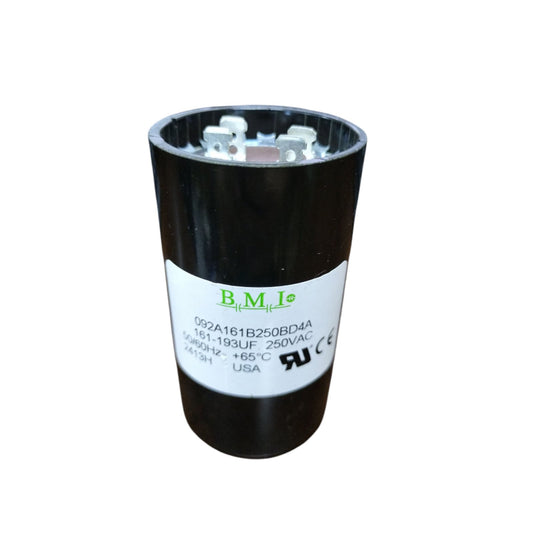 BMI Motor Starting Capacitor 161-193UF 250V AC, Capacitor 161-193MFD