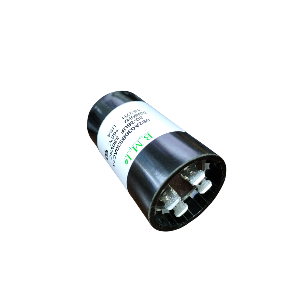 BMI Motor Start Capacitor 30-36UF 330V AC, Capacitor 30-60MFD 330V
