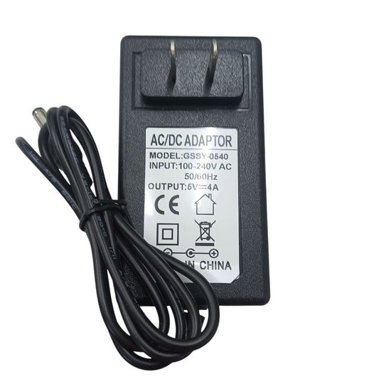 Grippes AC/DC Adaptor 5V 4A, Power Adaptor 5V DC 4A ( 5.5)