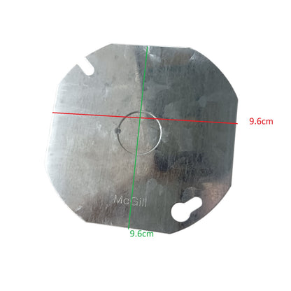 McGill Metal Junction Box With Cover Gauge 16 4X4