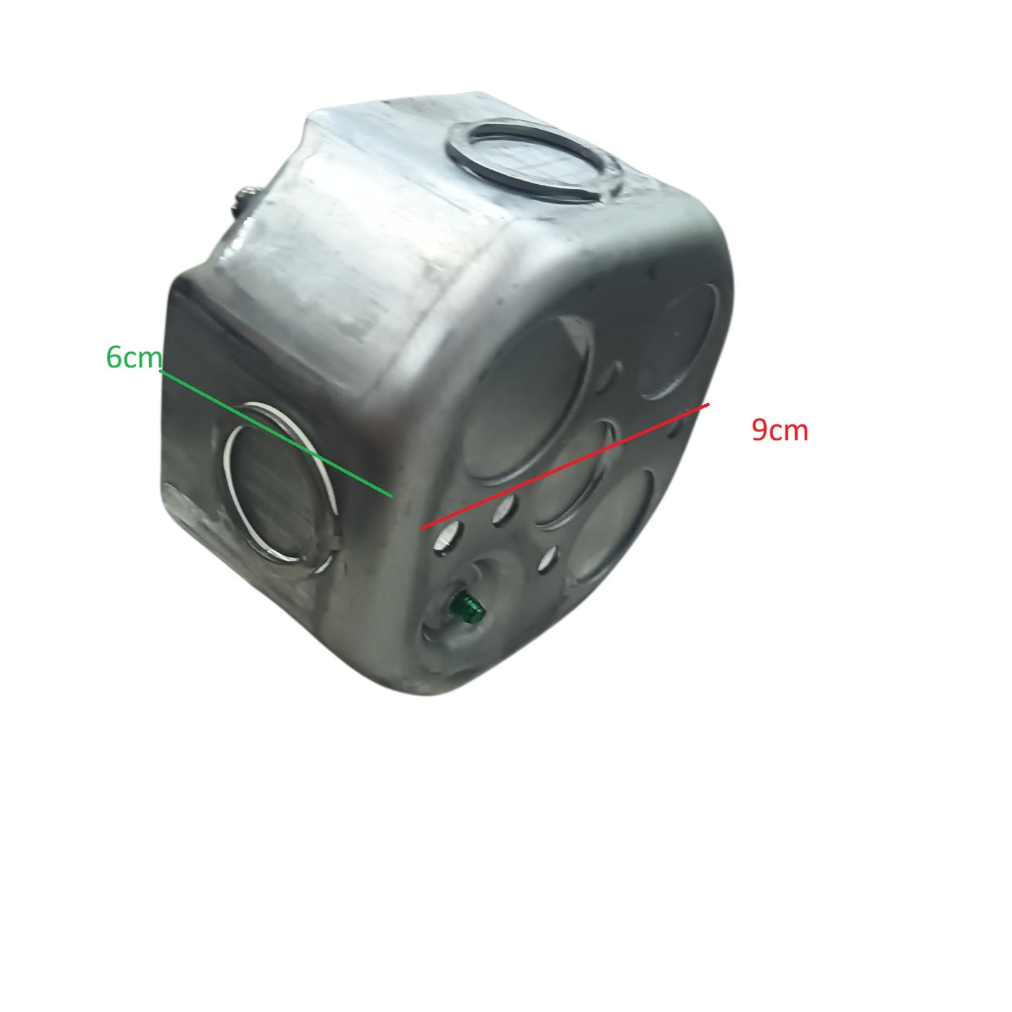 McGill Metal Junction Box With Cover Gauge 16 4X4