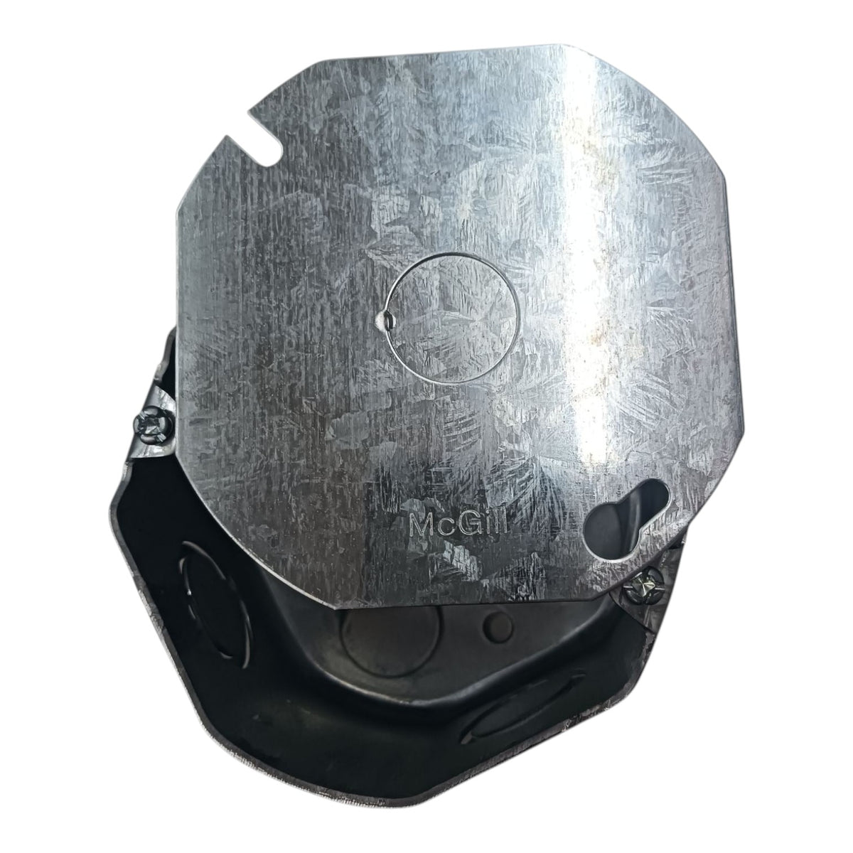 McGill 4x4 Metal Junction Box With Cover Gauge AWG 16 4X4 MGOB4X4/MGOCV