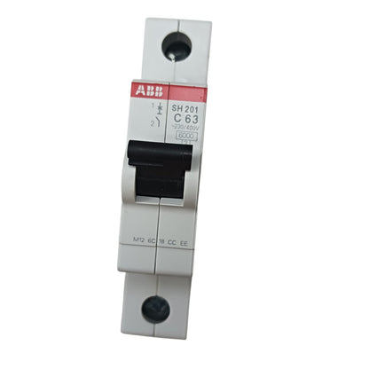 ABB Miniature Circuit Breaker 63A 1 Pole  MCB 6 Kaic 220V SH201-C63