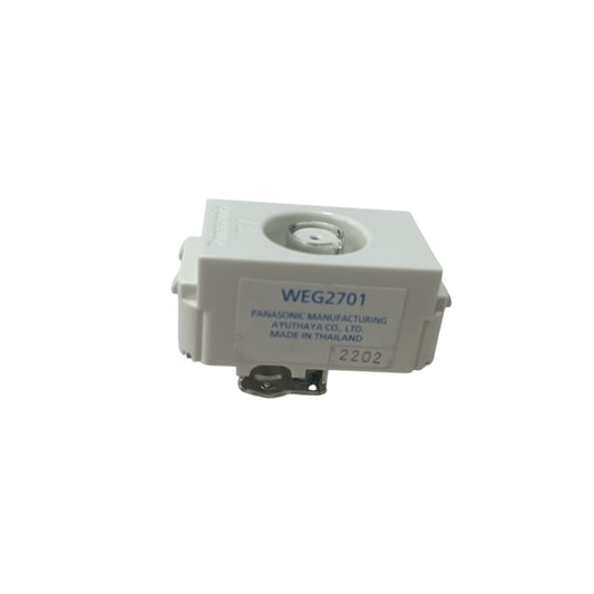 Panasonic F Type Television Terminal Current Passing Type, Television Outlet Thread Type, Cable TV Outlet WEG2701