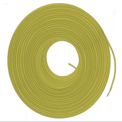 Hypertech 3.5mm THHN Wire AWG 12/7, THWN AWG 12 Stranded Yellow, 150 meters