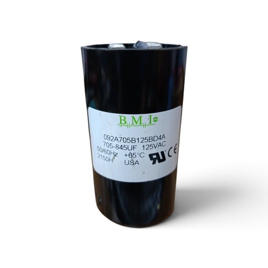 Motor Starting Capacitor BMI 705-845UF 125V  AC, BMI