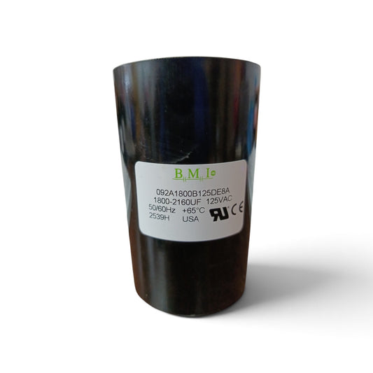 Motor Starting Capacitor 1800-2160UF 125V  AC, BMI