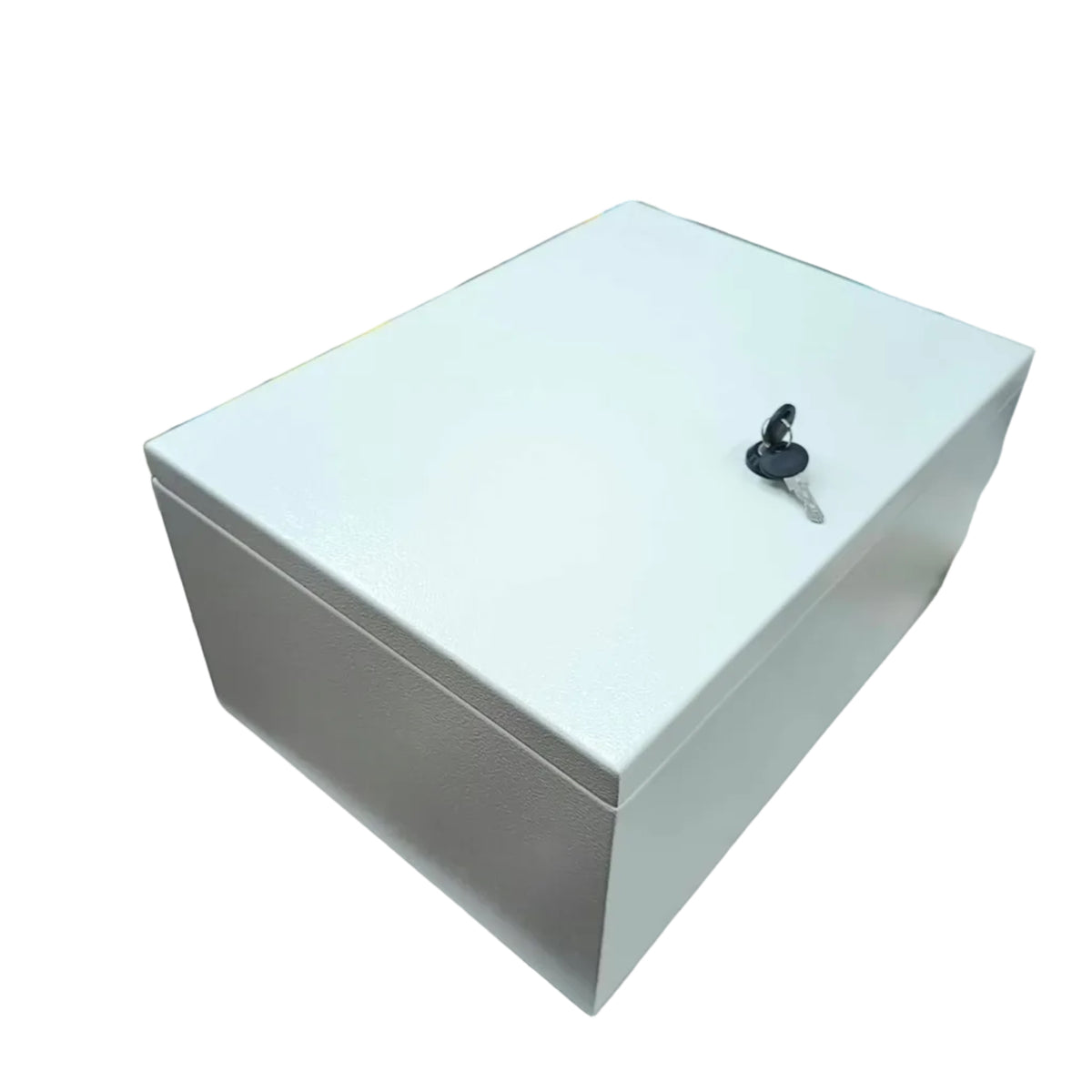 T&J Control Box 400 x 300 x 200 mm Powder Coated Beige, Electrical Enclosure, Metal Enclosure, Steel Wall Box IP65 Metal Box