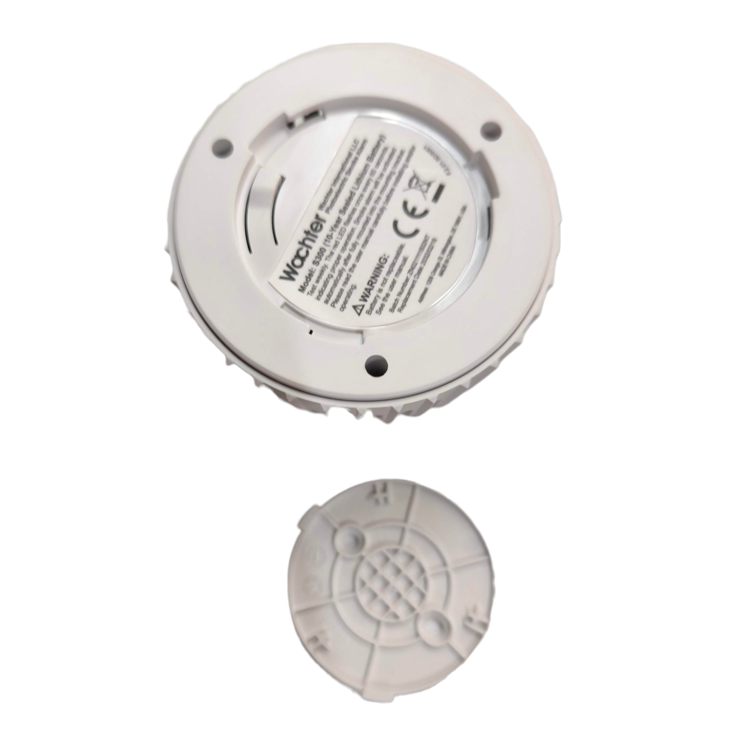 Wachter Photoelectric Smoke Alarm With Battery for effective fire detection and safety.