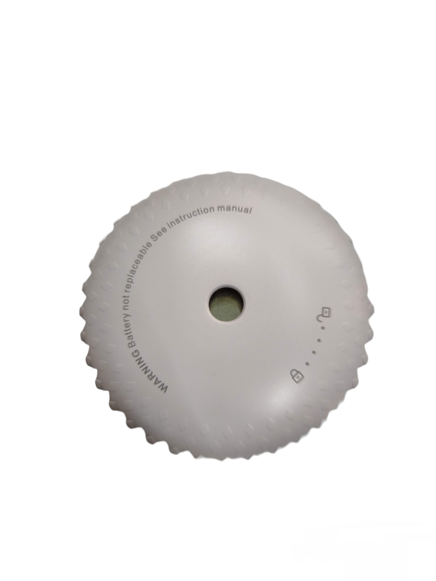 Watcher photoelectric smoke alarm with battery white round safety device for fire detection