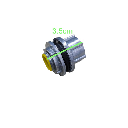 Water Tight Hub 20mm Connector for Pipes and Hoses with Durable Metal Construction