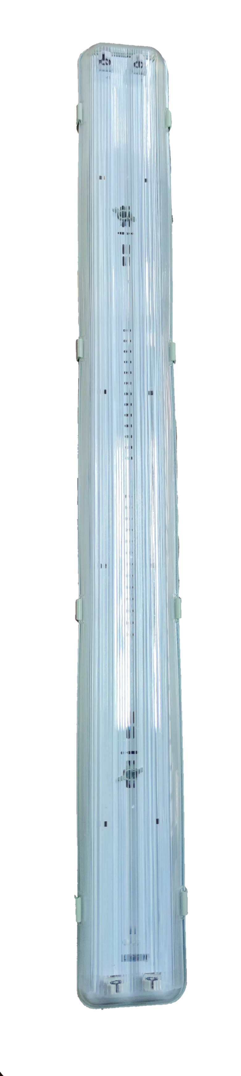 Opple weatherproof LED fluorescent fixture designed for outdoor lighting installations