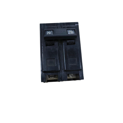 Westinghouse 70A 2 pole circuit breaker designed for reliable electrical protection