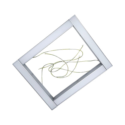 FSL 72W LED Square Pendant Ceiling Light 220V 4000K Cool White Hanging Mounted SSPL3C-18CWX4